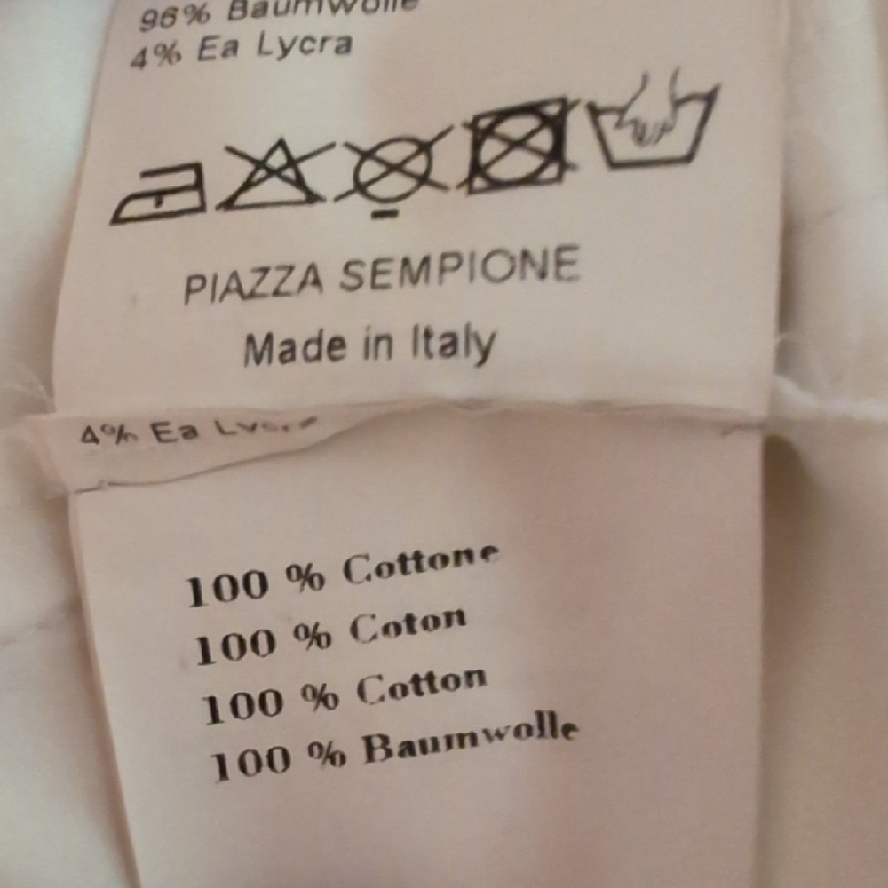 Piazza Sempione White Knit Sleeveless Dress - Picture 8 of 8